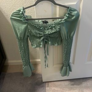 Pretty Little Thing Long Sleeve Crop